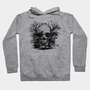 Haunted Skull Mansion Hoodie